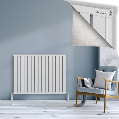 Radiva - OBI Dekoratif Alüminyum Radyatör 900x1204 Beyaz