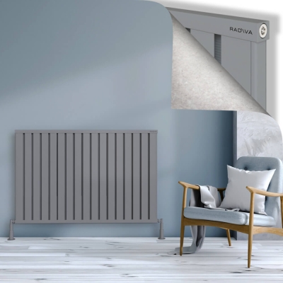 Radiva - OBI Dekoratif Alüminyum Radyatör 900x1364 Gri (1)