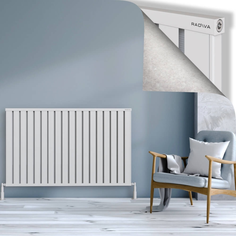 OBI Dekoratif Alüminyum Radyatör 900x1444 Beyaz - 2OBI09001444B1TS