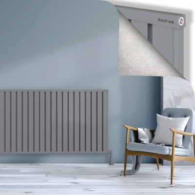Radiva - OBI Dekoratif Alüminyum Radyatör 900x1764 Gri