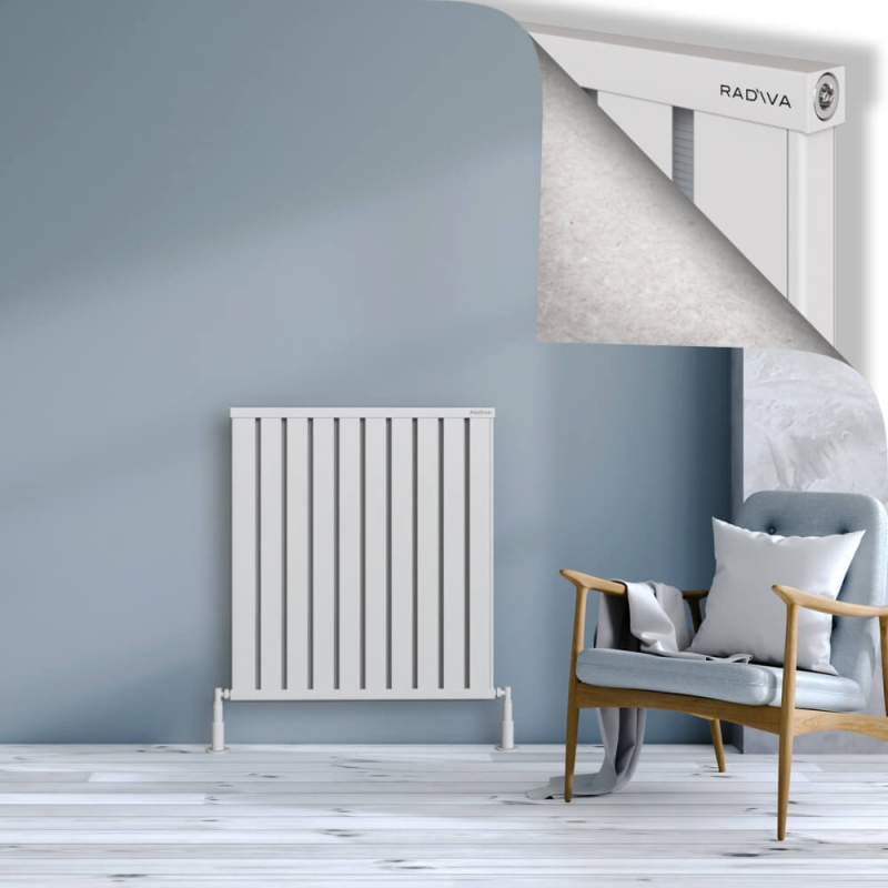 OBI Dekoratif Alüminyum Radyatör 900x804 Beyaz - 2OBI09000804B1TS