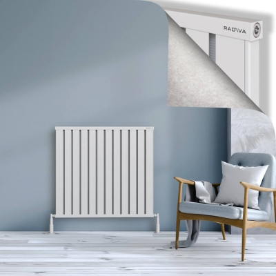 Radiva - OBI Dekoratif Alüminyum Radyatör 900x964 Beyaz