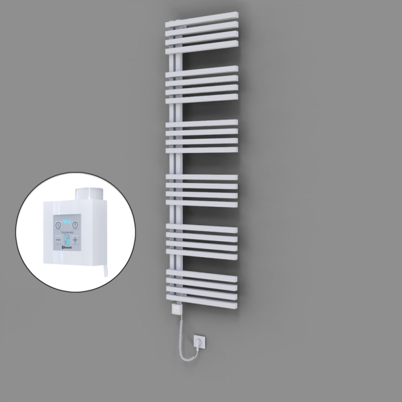 Oka Dekoratif Elektrikli Havlupan 500x1800 Beyaz (KTX4 Termostat) 1000W Spiral Kablolu - 1OKA05001800B1TEC100-K