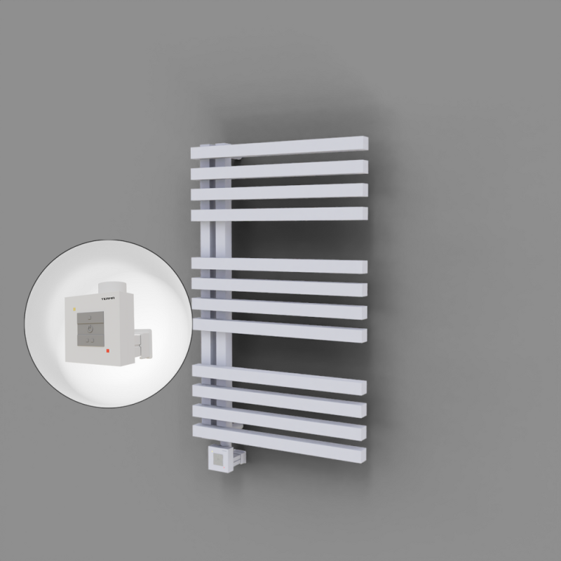 Oka Dekoratif Elektrikli Havlupan 500x800 Beyaz (KTX1 Termostat) 300W - 1OKA05000800B1TEB030