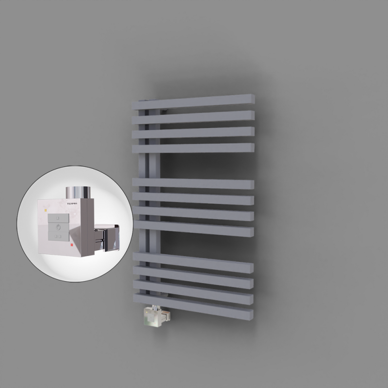 Oka Dekoratif Elektrikli Havlupan 500x800 Gri (KTX1 Termostat) 300W - 1OKA05000800B4TEB030