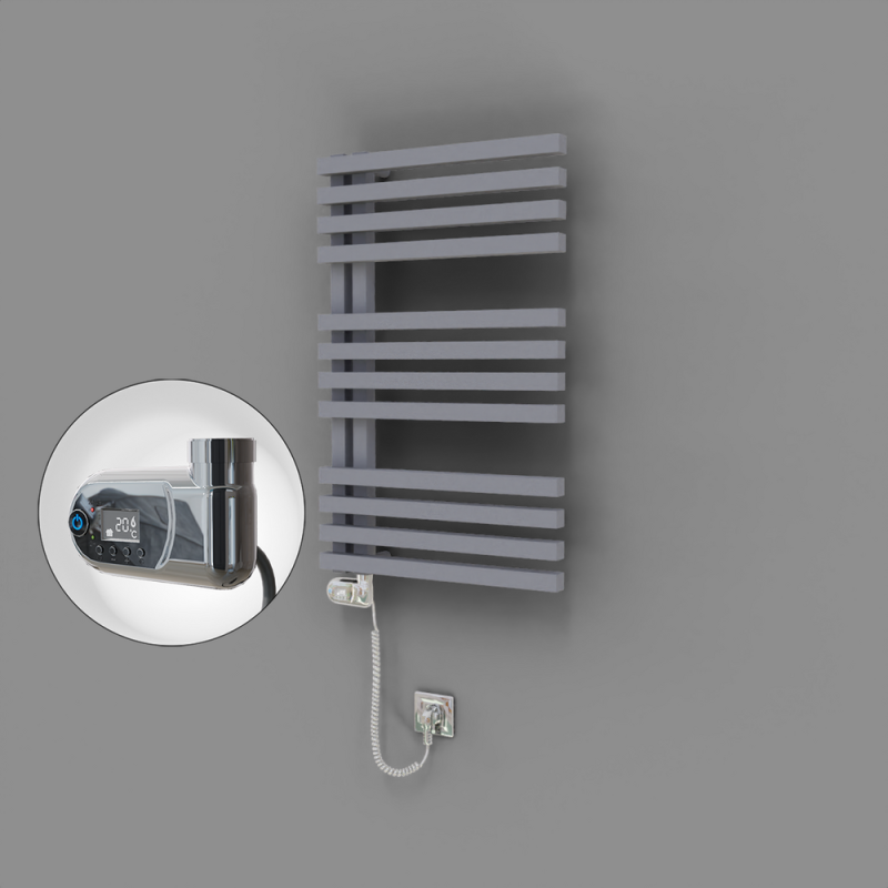 Oka Dekoratif Elektrikli Havlupan 500x800 Gri (Thesis Termostat) 300W - 1OKA05000800B4TE2030