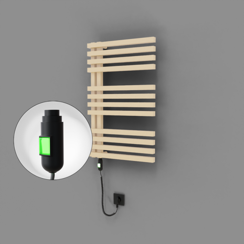 Oka Dekoratif Elektrikli Havlupan 500x800 Kapuçino (On/Off Düğmeli) 300W - 1OKA05000800BKTE1030