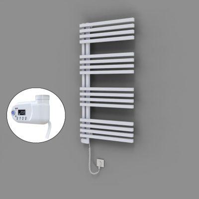 Radiva - Oka Dekoratif Elektrikli Havlupan 600x1200 Beyaz (Thesis Termostat) 600W (1)