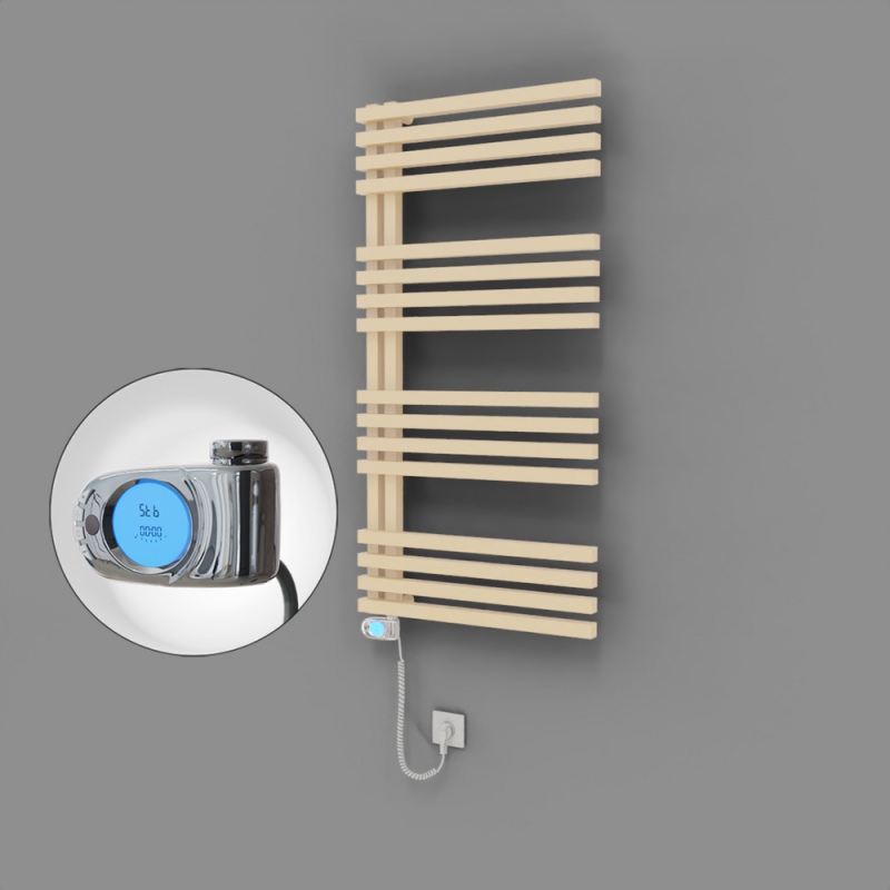 Oka Dekoratif Elektrikli Havlupan 600x1200 Kapuçino (Musa Termostat) 600W - 1OKA06001200BKTE3060