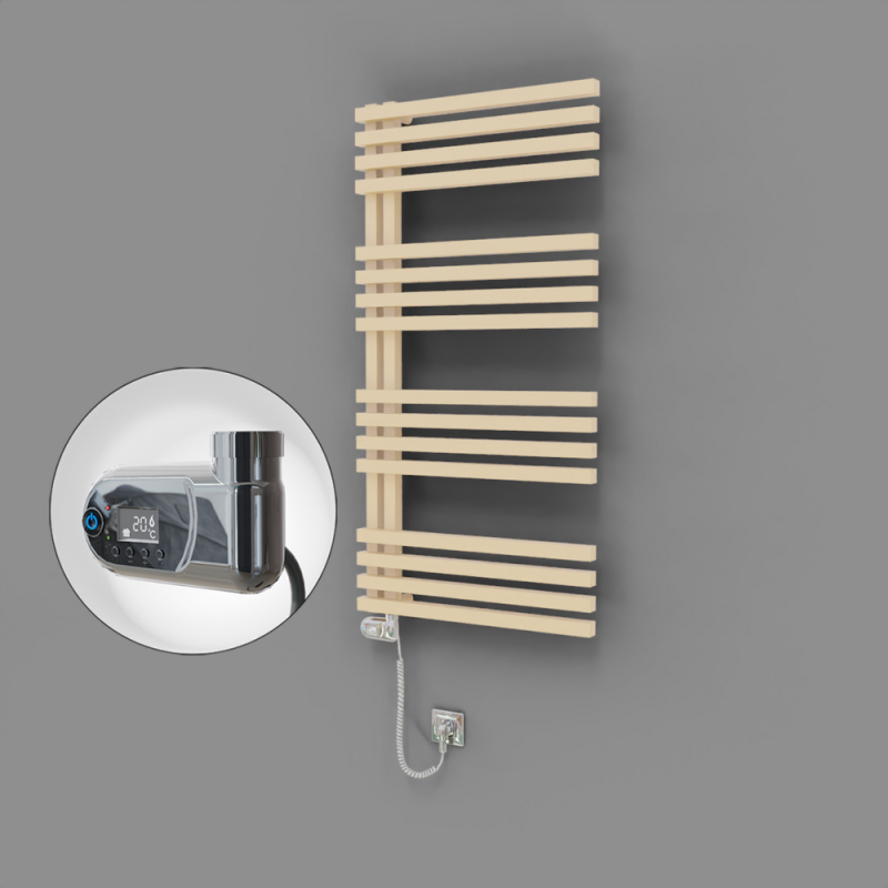 Oka Dekoratif Elektrikli Havlupan 600x1200 Kapuçino (Thesis Termostat) 600W - 1OKA06001200BKTE2060