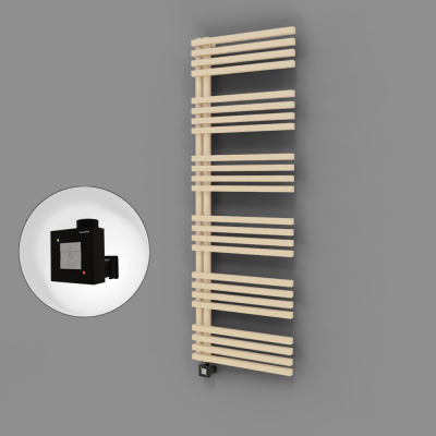 Radiva - Oka Dekoratif Elektrikli Havlupan 600x1800 Kapuçino (KTX1 Termostat) 1000W