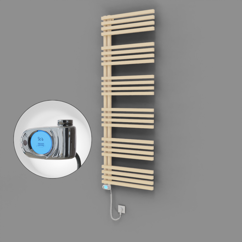 Oka Dekoratif Elektrikli Havlupan 600x1800 Kapuçino (Musa Termostat) 900W - 1OKA06001800BKTE3090