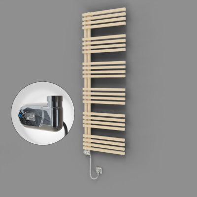 Radiva - Oka Dekoratif Elektrikli Havlupan 600x1800 Kapuçino (Thesis Termostat) 900W