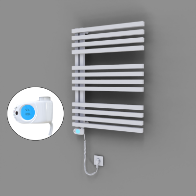 Radiva - Oka Dekoratif Elektrikli Havlupan 600x800 Beyaz (Musa Termostat) 600W (1)