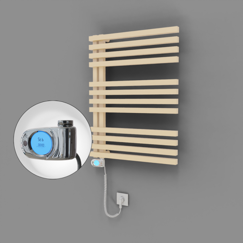 Oka Dekoratif Elektrikli Havlupan 600x800 Kapuçino (Musa Termostat) 600W - 1OKA06000800BKTE3060