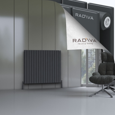Radiva - Oti Alüminyum Radyatör 1000x1180 Koyu Antrasit