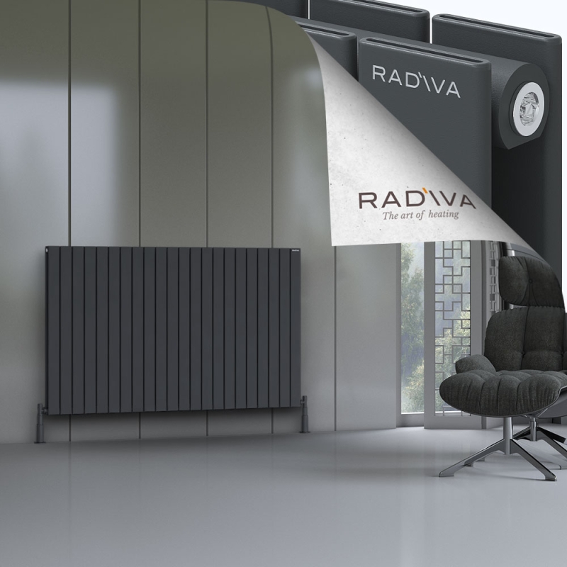 Oti Alüminyum Radyatör 1000x1624 Koyu Antrasit - 2OTI10001624B6TS