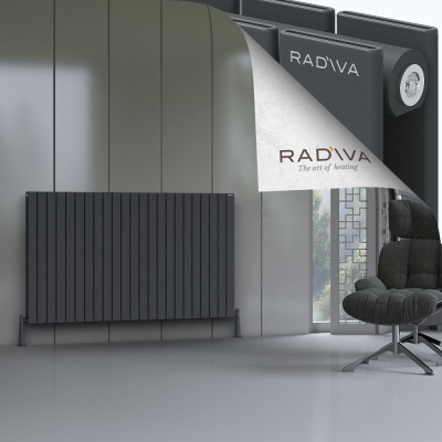 Radiva - Oti Alüminyum Radyatör 1000x1698 Koyu Antrasit