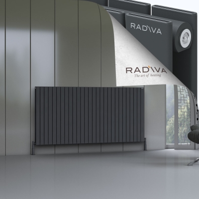 Radiva - Oti Alüminyum Radyatör 1000x2068 Koyu Antrasit (1)