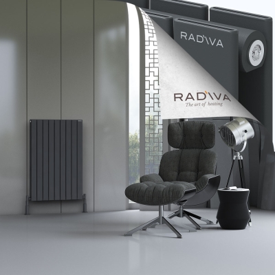 Radiva - Oti Alüminyum Radyatör 1000x662 Koyu Antrasit