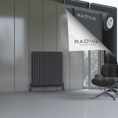 Radiva - Oti Alüminyum Radyatör 1000x958 Koyu Antrasit