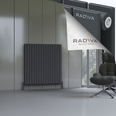 Radiva - Oti Alüminyum Radyatör 1200x1180 Koyu Antrasit (1)