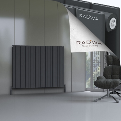 Radiva - Oti Alüminyum Radyatör 1200x1550 Koyu Antrasit