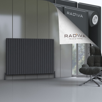 Radiva - Oti Alüminyum Radyatör 1200x1698 Koyu Antrasit