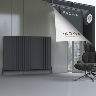 Radiva - Oti Alüminyum Radyatör 1200x1772 Koyu Antrasit