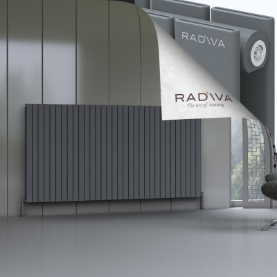 Radiva - Oti Alüminyum Radyatör 1200x2364 Antrasit (1)