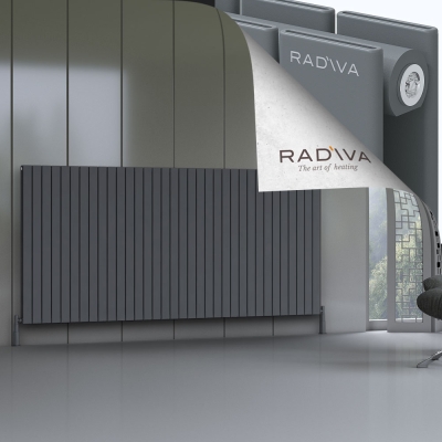 Radiva - Oti Alüminyum Radyatör 1200x2512 Antrasit