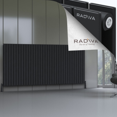 Radiva - Oti Alüminyum Radyatör 1200x2586 Siyah