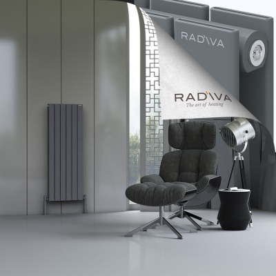 Radiva - Oti Alüminyum Radyatör 1200x440 Antrasit (1)