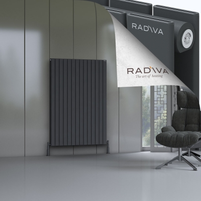 Radiva - Oti Alüminyum Radyatör 1500x1032 Koyu Antrasit