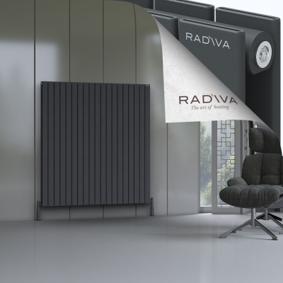 Radiva - Oti Alüminyum Radyatör 1500x1402 Koyu Antrasit