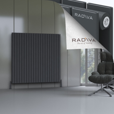Radiva - Oti Alüminyum Radyatör 1500x1550 Koyu Antrasit