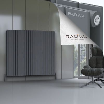 Radiva - Oti Alüminyum Radyatör 1500x1698 Antrasit (1)