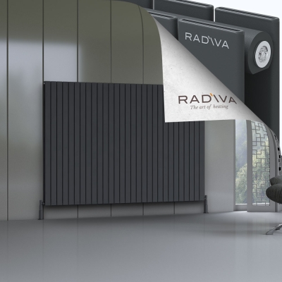 Radiva - Oti Alüminyum Radyatör 1500x2142 Koyu Antrasit (1)