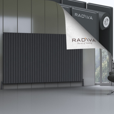 Radiva - Oti Alüminyum Radyatör 1500x2586 Koyu Antrasit (1)