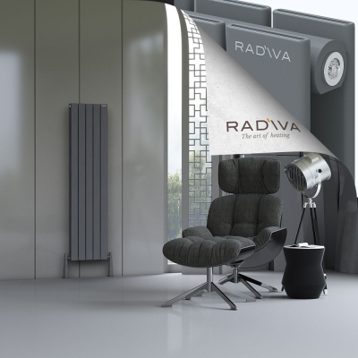 Radiva - Oti Alüminyum Radyatör 1500x366 Antrasit