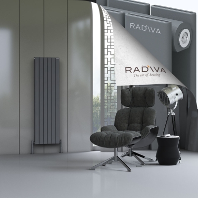 Radiva - Oti Alüminyum Radyatör 1500x440 Antrasit