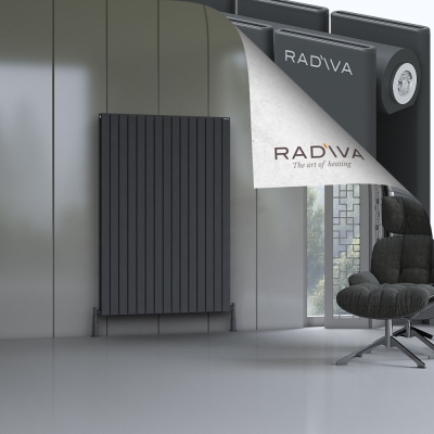Radiva - Oti Alüminyum Radyatör 1600x1106 Koyu Antrasit