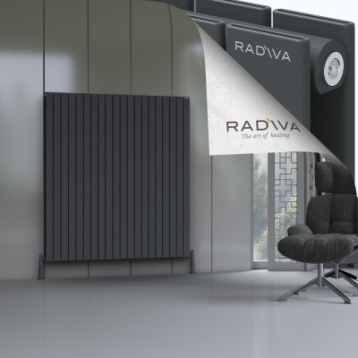 Radiva - Oti Alüminyum Radyatör 1600x1476 Koyu Antrasit (1)