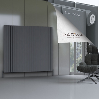 Radiva - Oti Alüminyum Radyatör 1600x1772 Antrasit (1)
