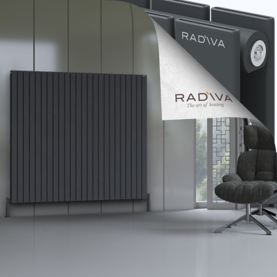 Radiva - Oti Alüminyum Radyatör 1600x1772 Koyu Antrasit (1)