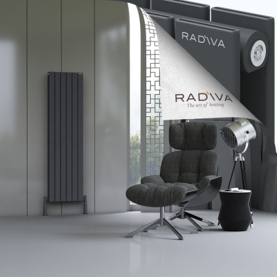 Radiva - Oti Alüminyum Radyatör 1600x440 Koyu Antrasit