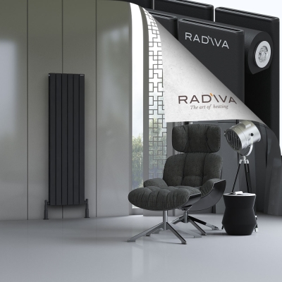 Radiva - Oti Alüminyum Radyatör 1600x440 Siyah