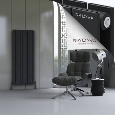 Radiva - Oti Alüminyum Radyatör 1600x662 Siyah
