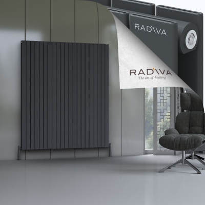 Radiva - Oti Alüminyum Radyatör 1800x1550 Koyu Antrasit