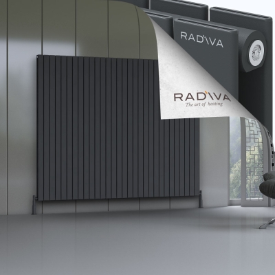 Radiva - Oti Alüminyum Radyatör 1800x2216 Koyu Antrasit